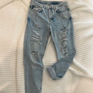 & Denim Boyfriend Jeans